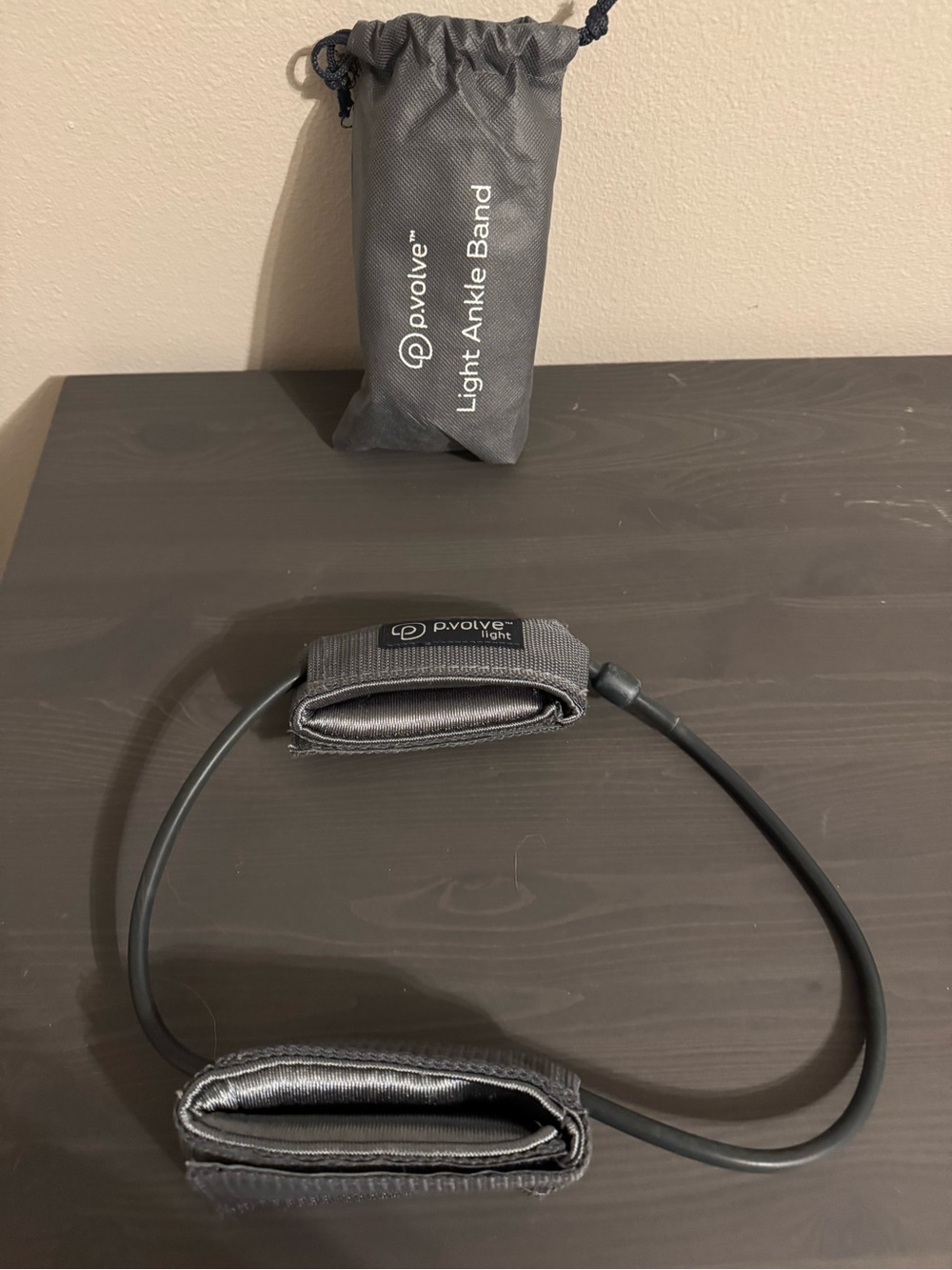 Pvolve Light Ankle Band - Gray